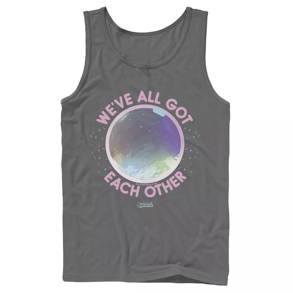 Men's Cartoon Network Steven Universe We've All Got Each Other Tank Top, Size: Large, Black Product Image