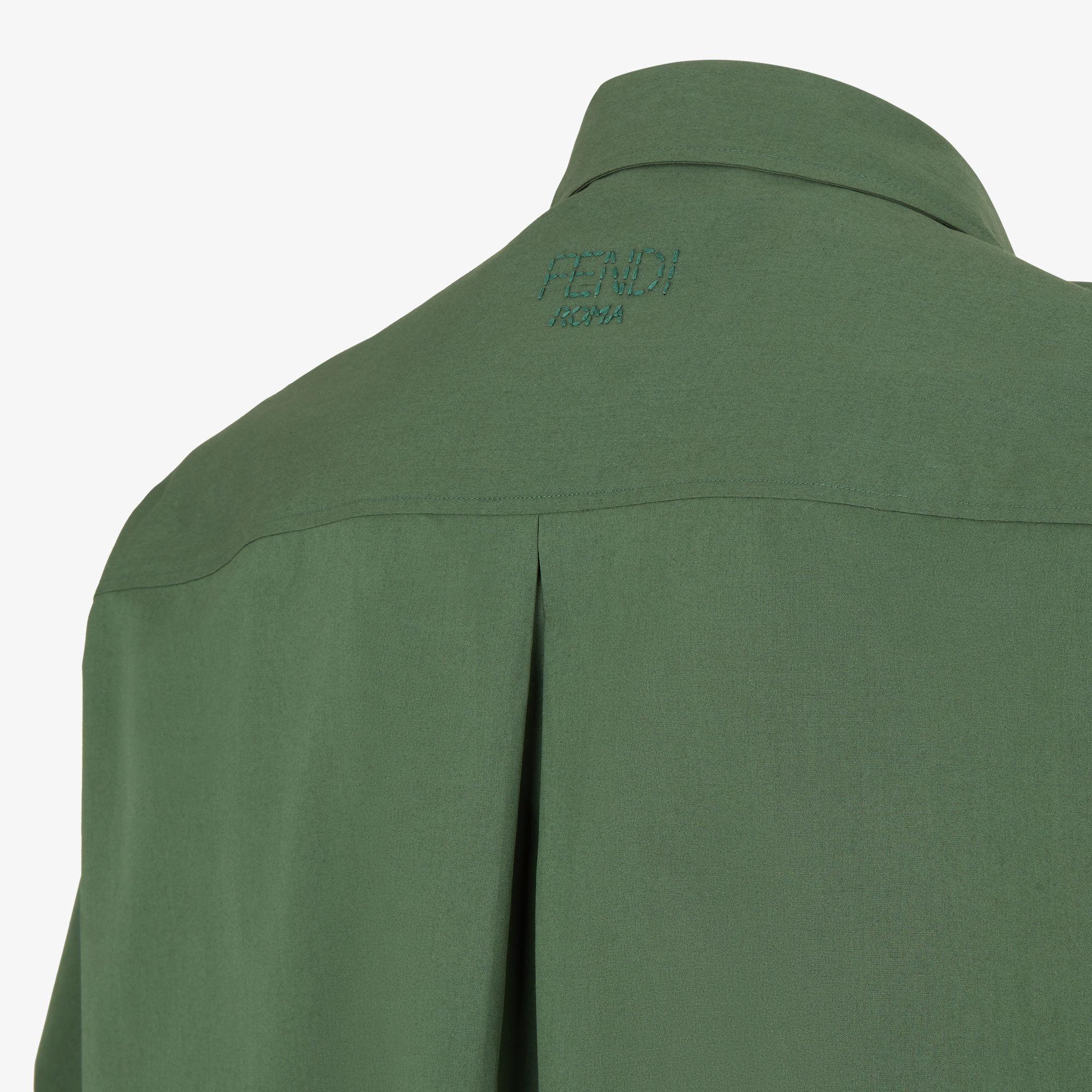 ShirtGreen cotton shirt Product Image