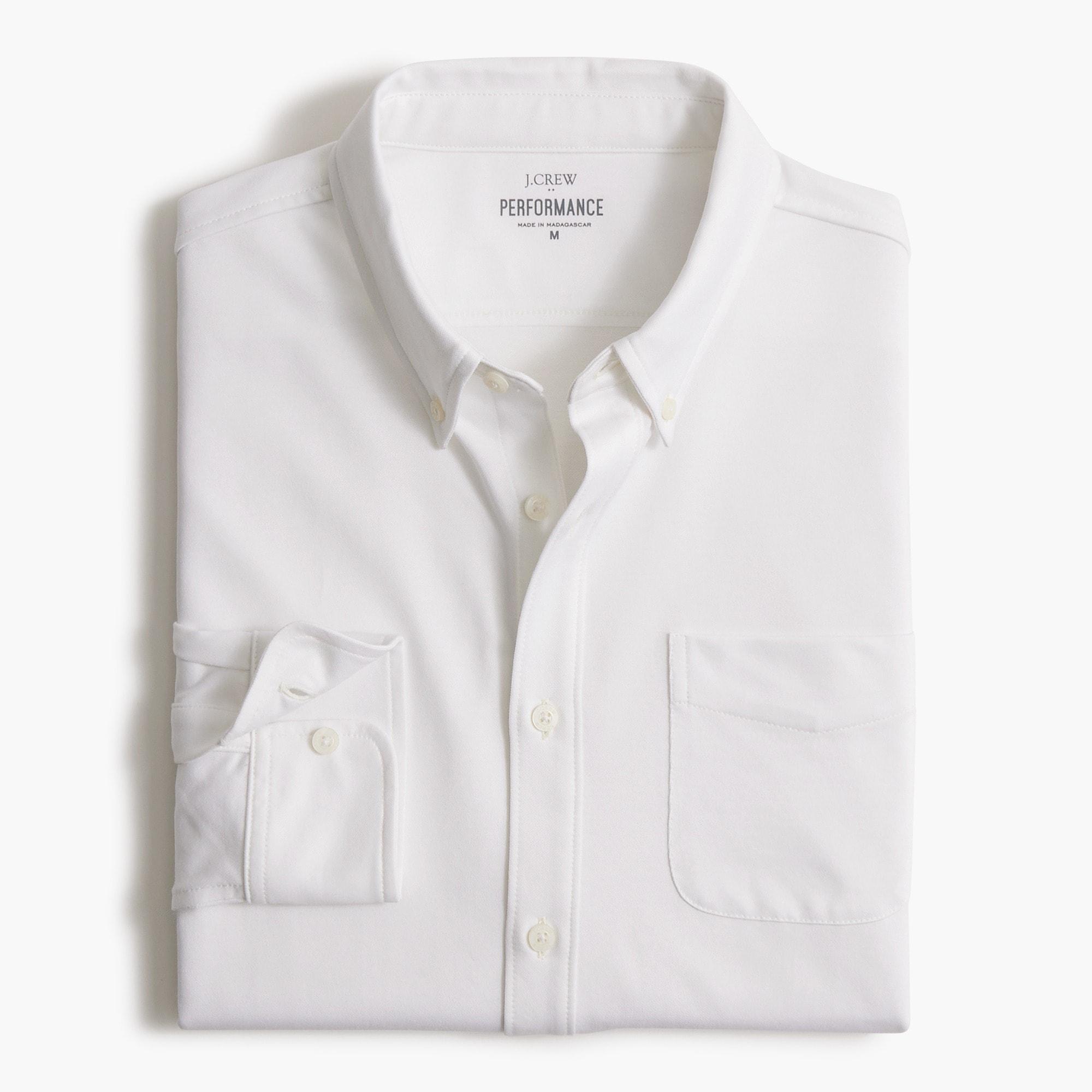 Performance knit oxford shirt Product Image