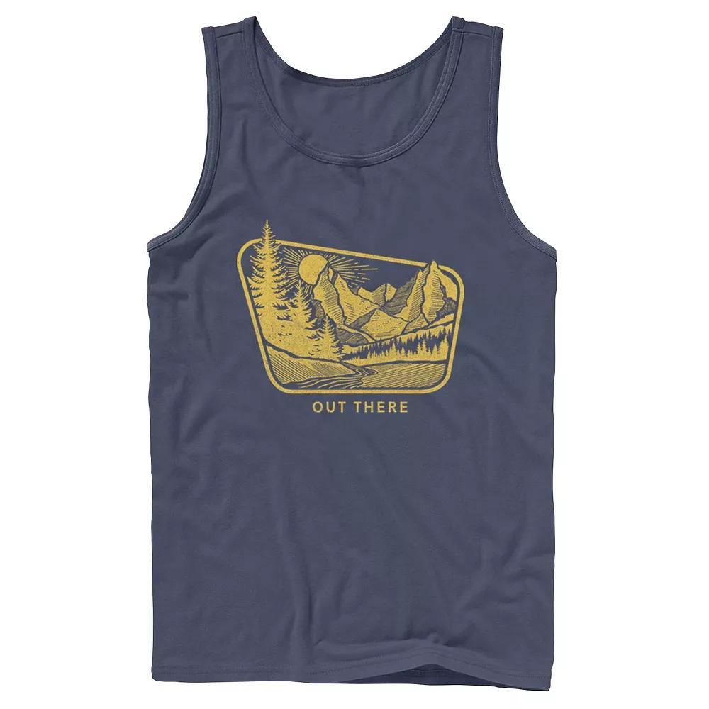 Mens Jurassic World Indo Raptor Splatter Portrait Tank Top Product Image