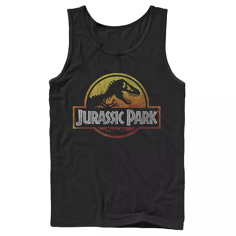 Men's Rocket Power Retro Triangle Logo Graphic Tank Top, Size: XL, Black Product Image