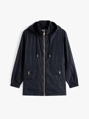 Water-Repellent Hooded Windbreaker Product Image