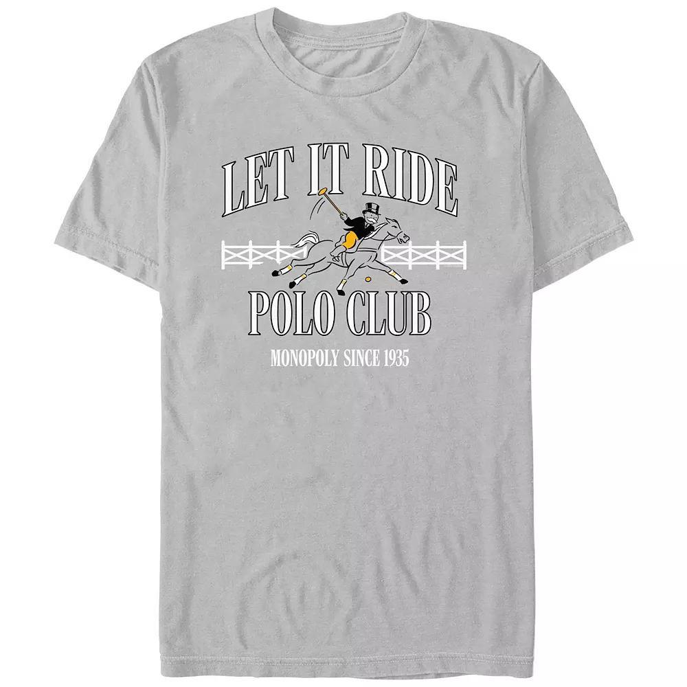 Mens Monopoly Let It Ride Polo Club Graphic Tee Product Image