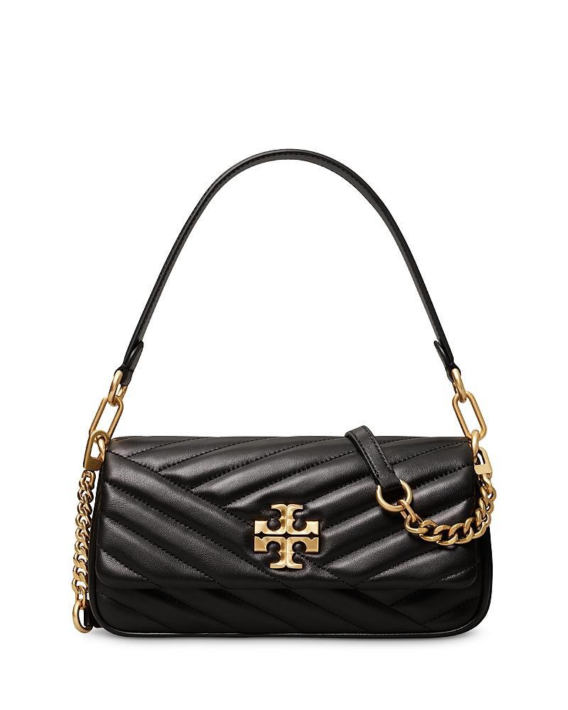 Tory Burch Kira Chevron Small Flap Shoulder Bag Handbags Product Image