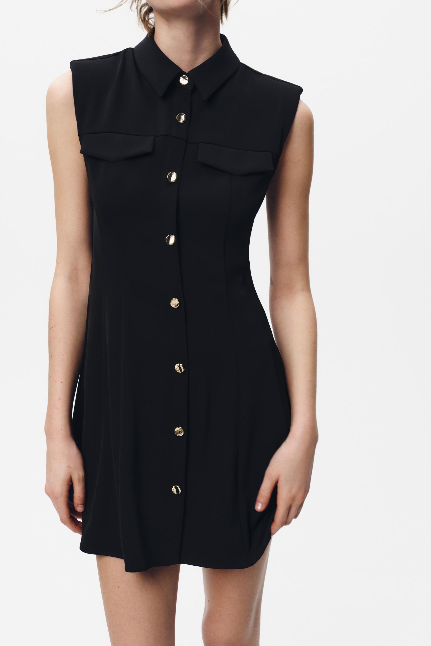 CREPE MINI DRESS Product Image
