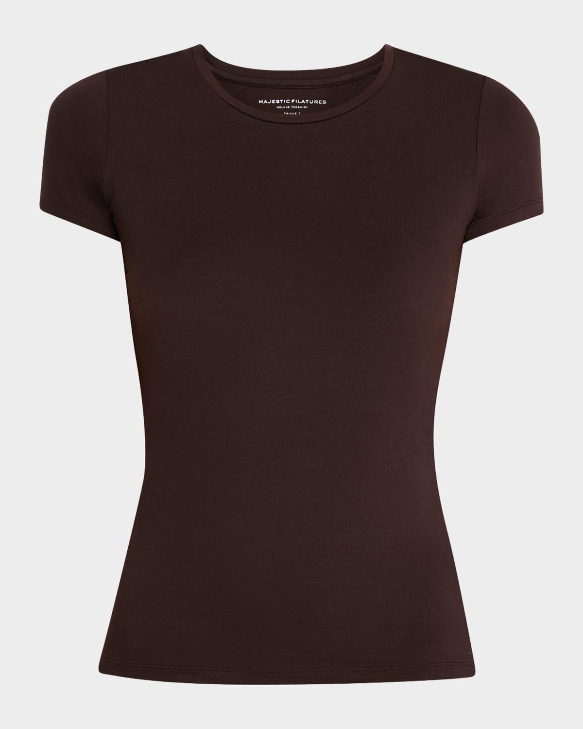 Soft Touch Short-Sleeve Crewneck T-Shirt Product Image