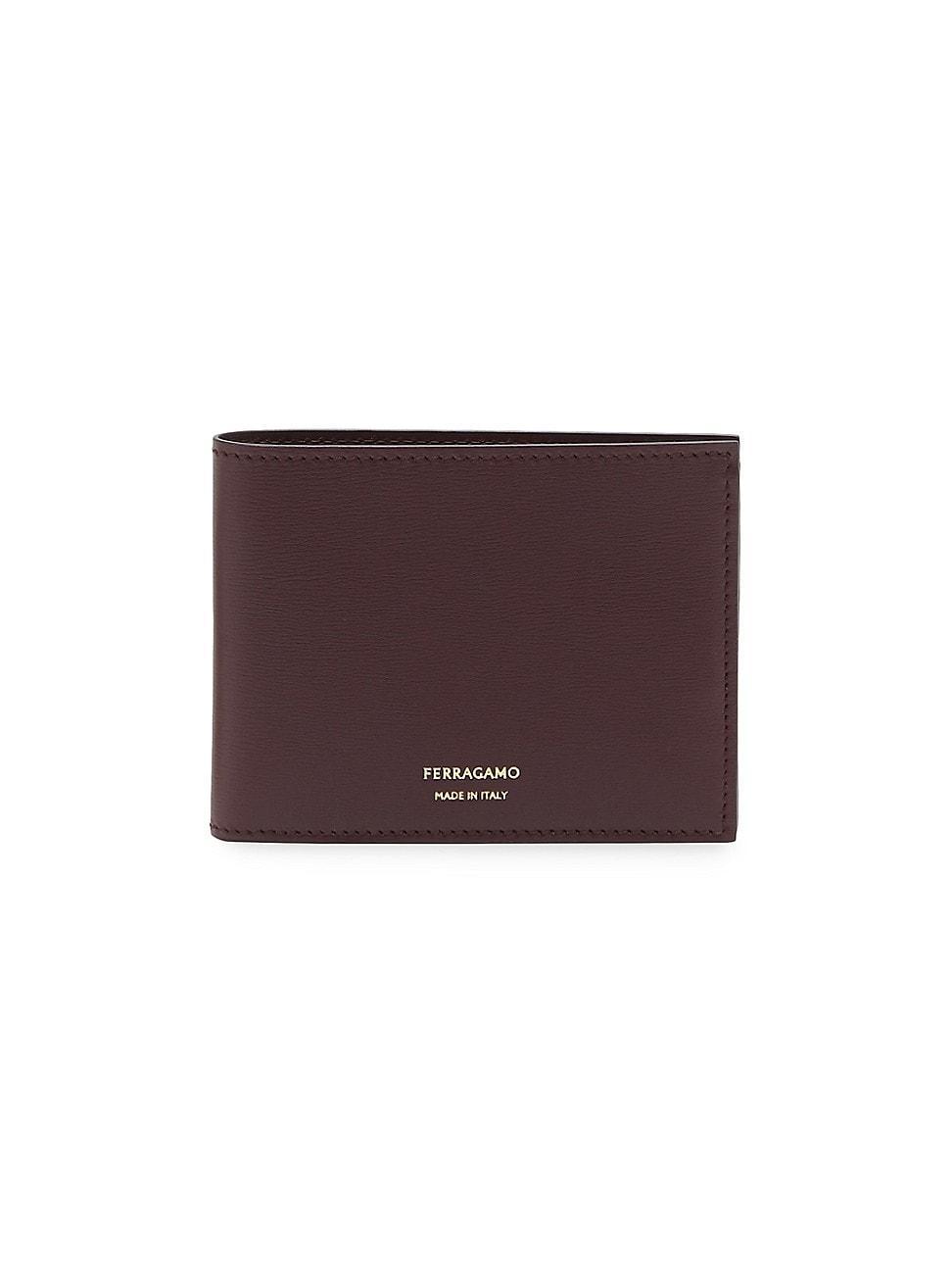 Ferragamo Mens Florence Leather Bifold Wallet Product Image