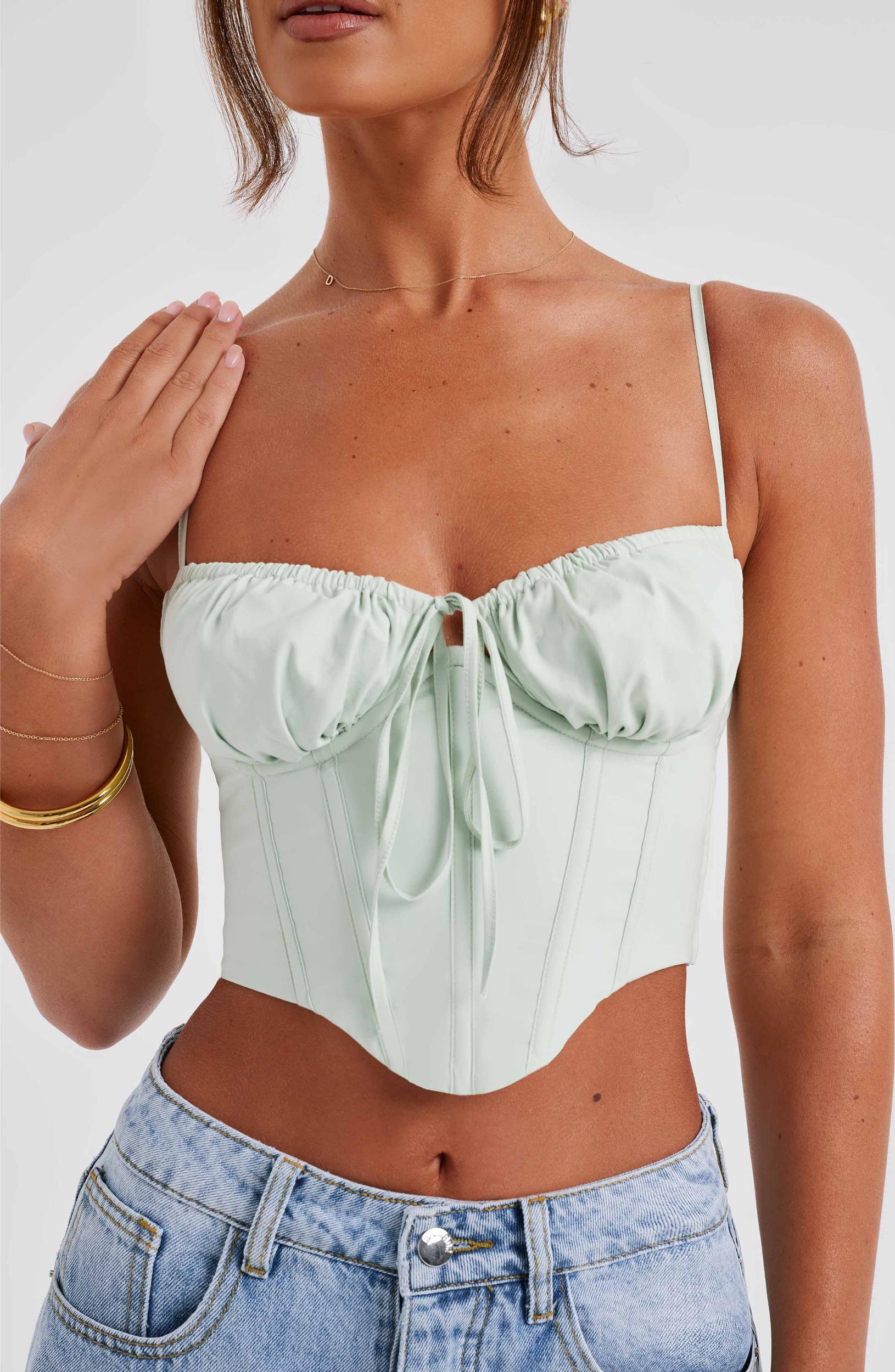 Clara Corset - Sage Product Image