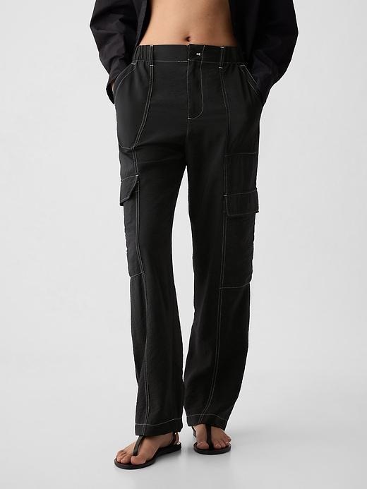Mid Rise Cargo Pants Product Image