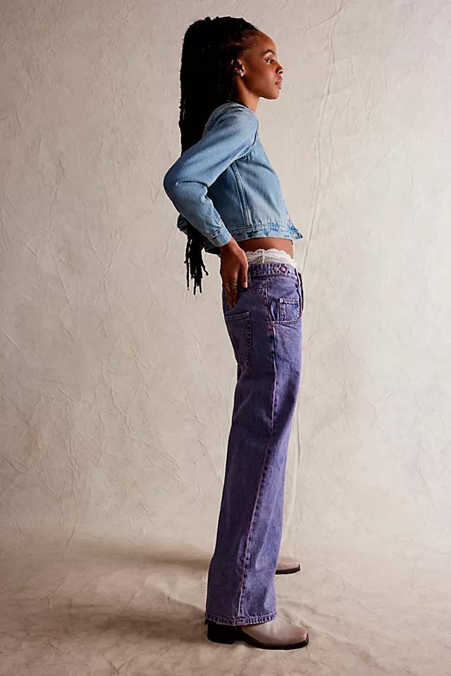 We The Free Electric Feels Dropped Wide-Leg Jeans Product Image
