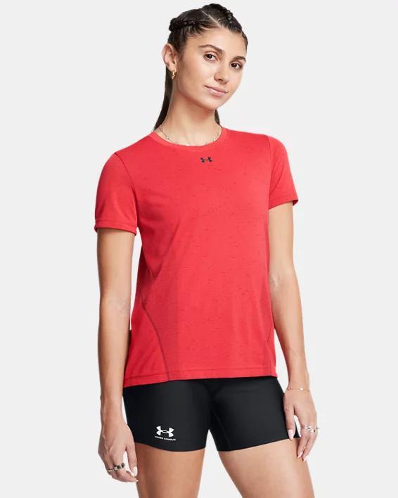 UA Vanish Seamless Womens Loose Short Sleeve Product Image