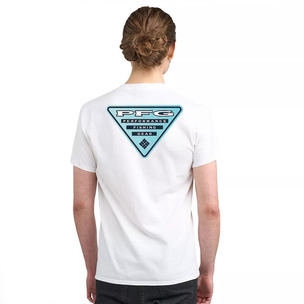 Men's Columbia PFG Short Sleeve Graphic Tee, Size: Large, Spark Red Product Image