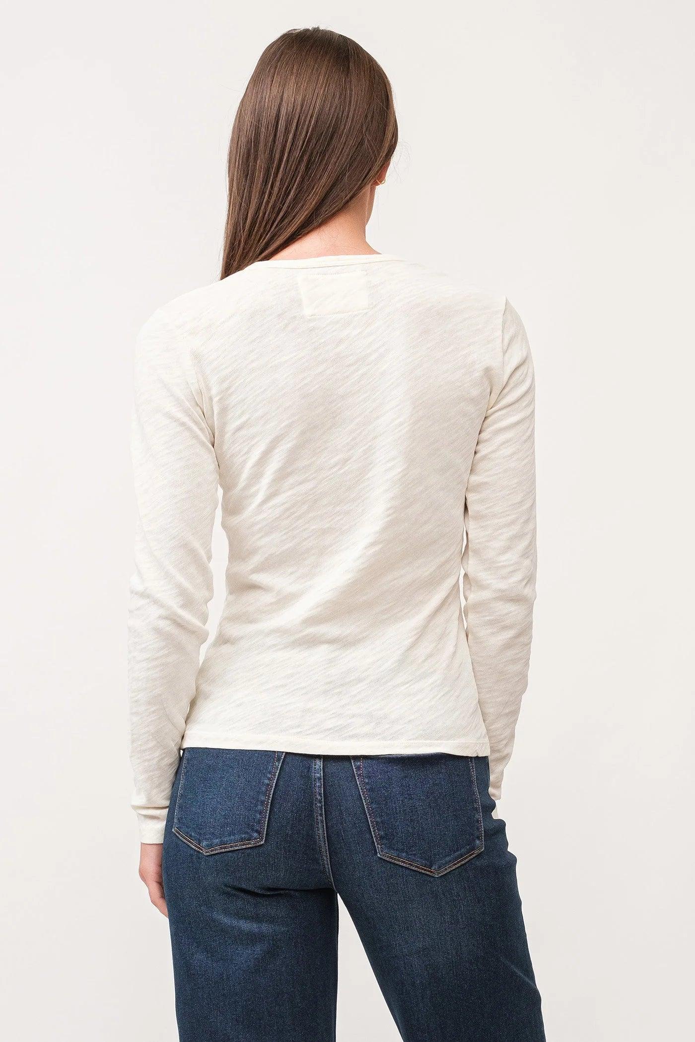 Nina Crew Neck Perfect Layering Tee Product Image