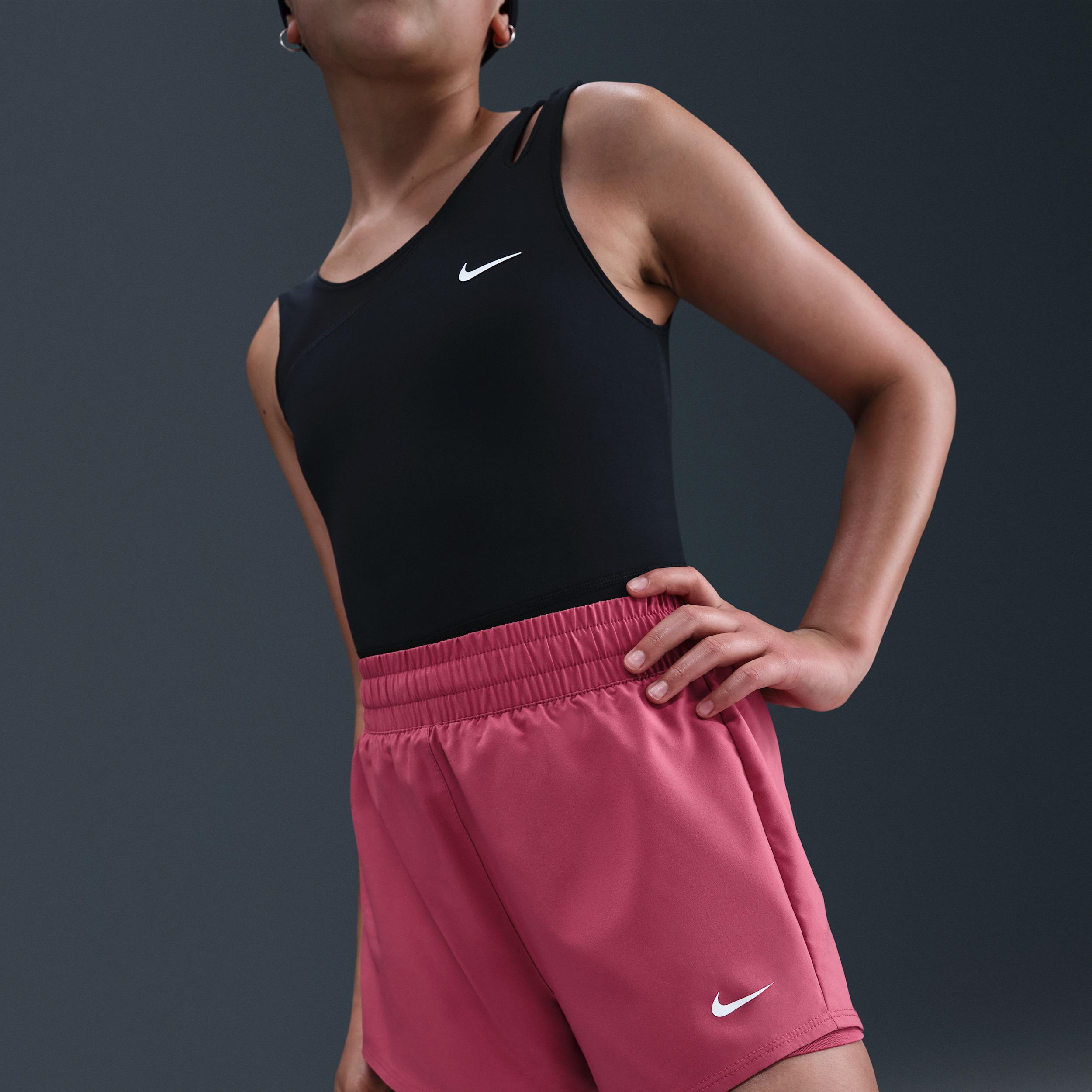 Nike Women's One Girls' Dri-FIT 3" 2-in-1 Shorts Product Image