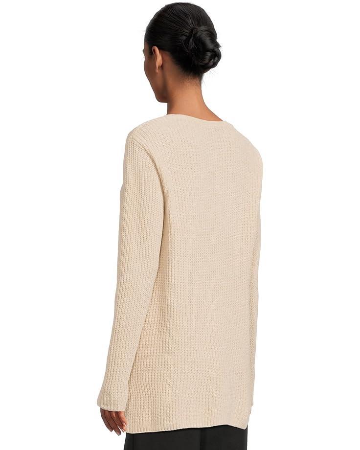 Crew Neck Raglan Sleeve Sweater Product Image