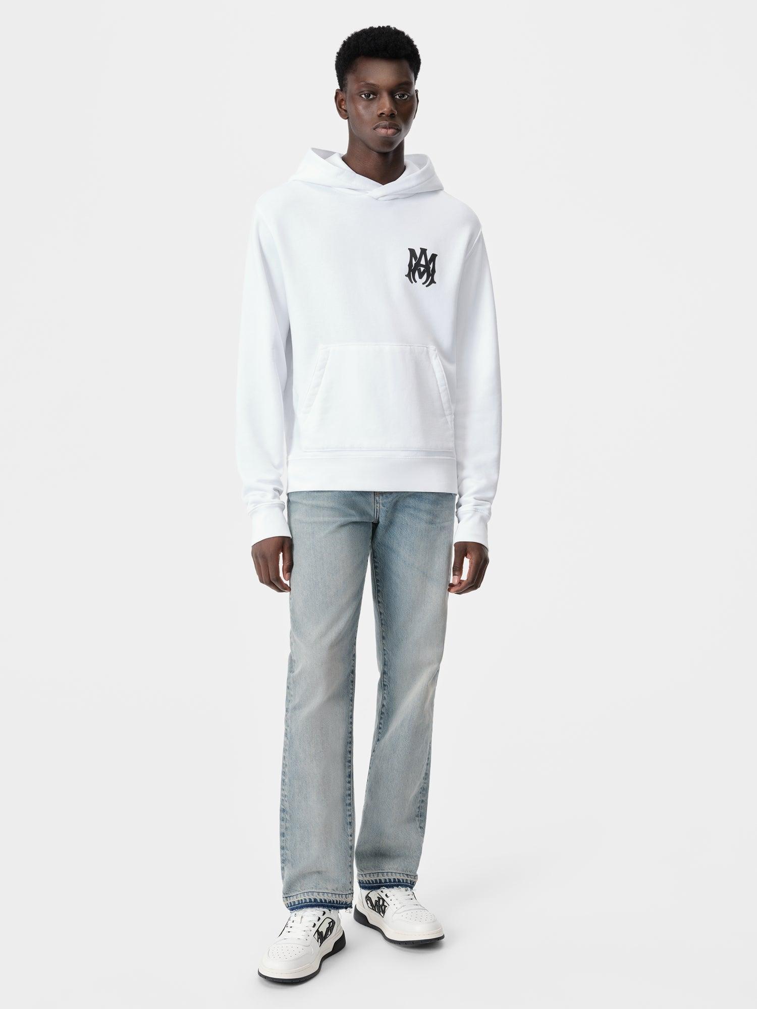 MA CORE LOGO HOODIE - White Male Product Image