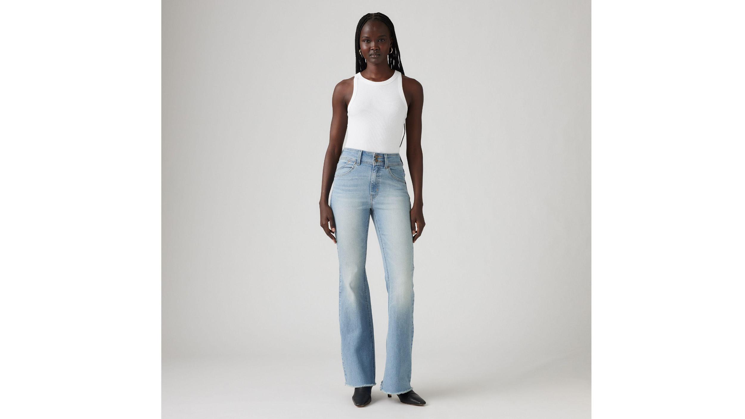 Retro 726 High Rise Flare Women's Jeans Product Image