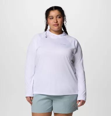 Columbia Women's PFG Tidal Tee II Hoodie - Plus Size- Product Image