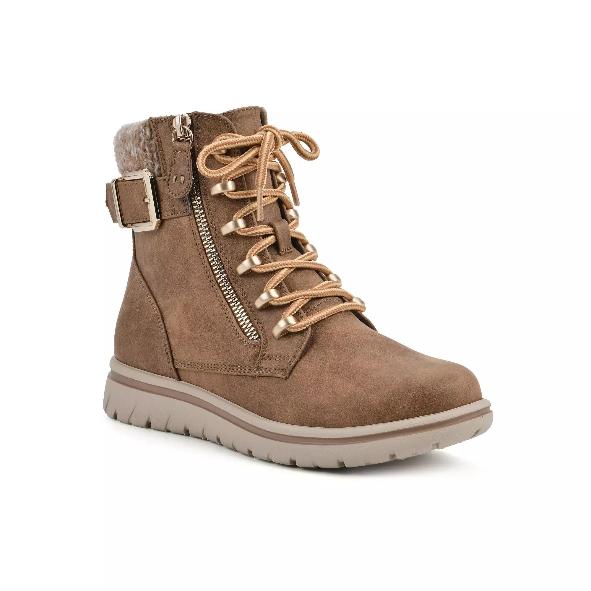 Cliffs by White Mountain Hearten Women's Hiker Ankle Boots, Size: 11 Wide, Fabric Product Image