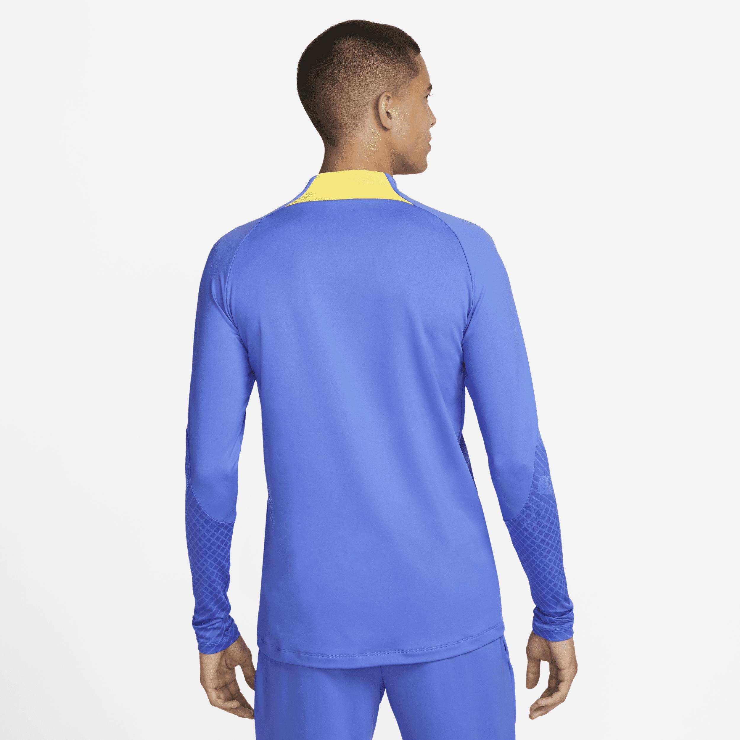 Mens Nike Blue Club America 2022/23 Strike Drill Performance Raglan Quarter-Zip Long Sleeve Top Product Image