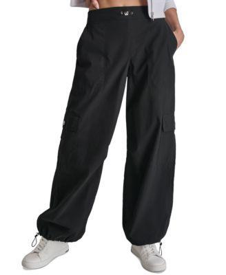 Dkny Sport Womens Cargo Bungee-Hem Pants Product Image