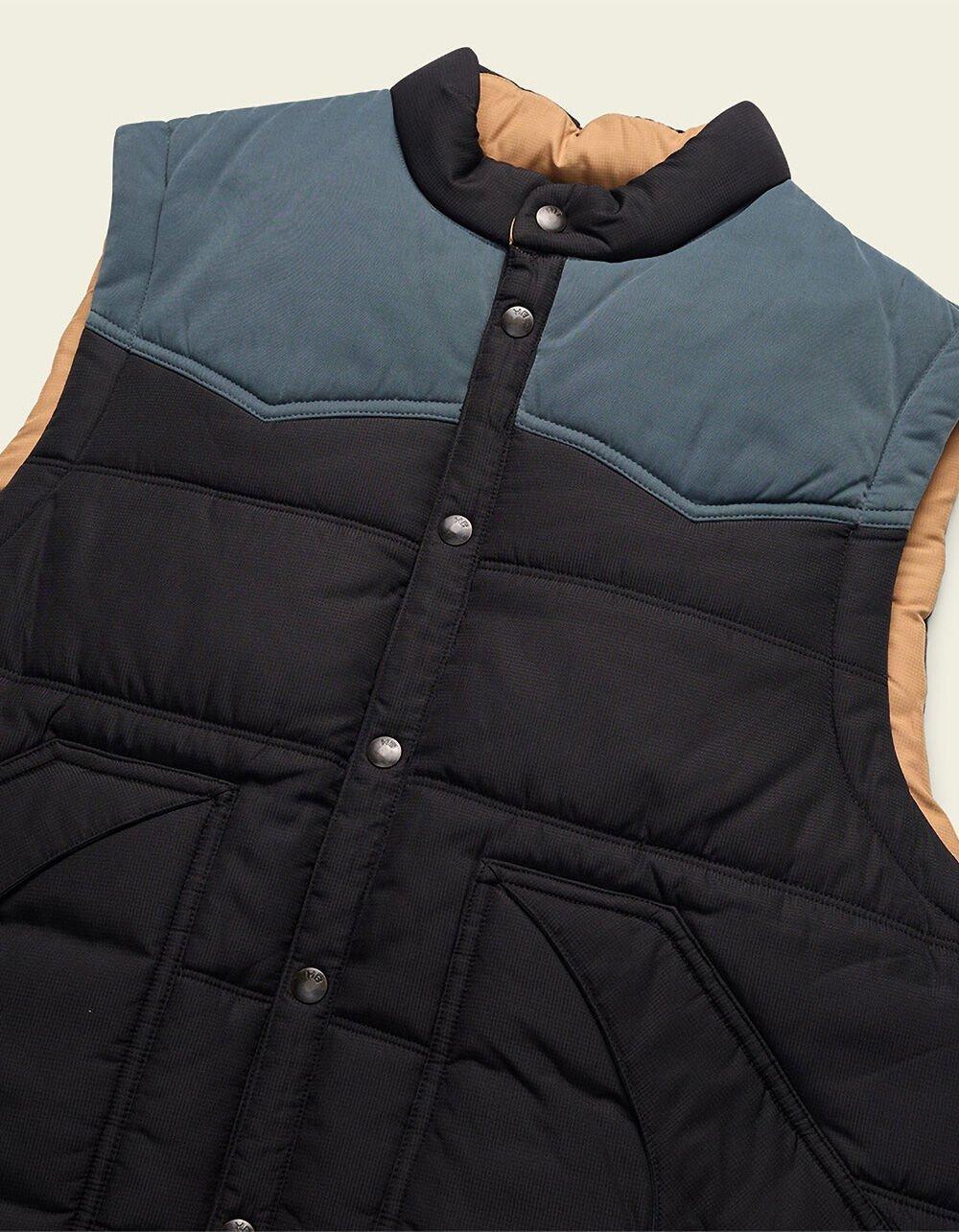 HOWLER BROTHERS Rounder Mens Vest - BLACK Product Image