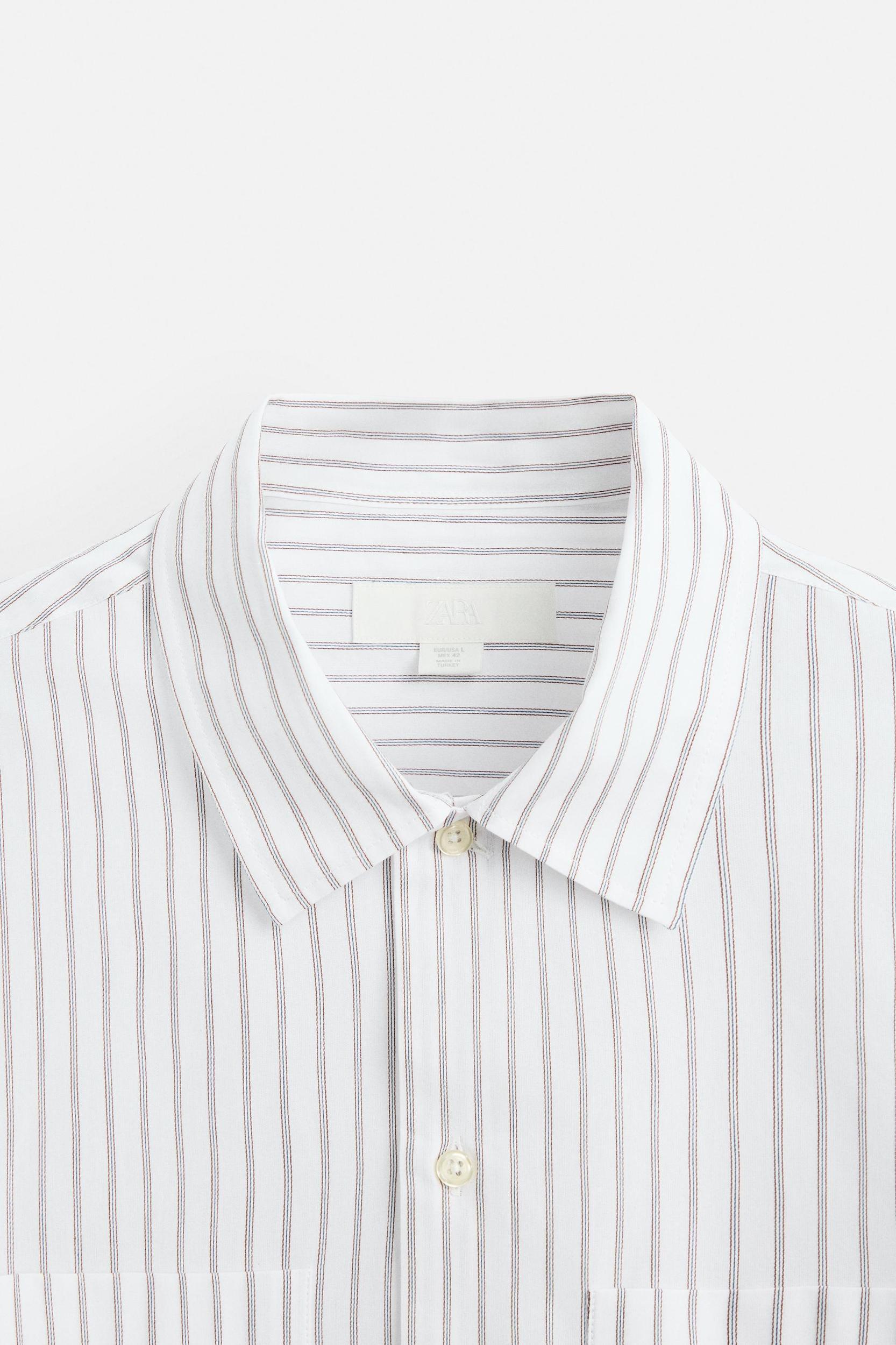 STRIPED POCKET SHIRT Product Image