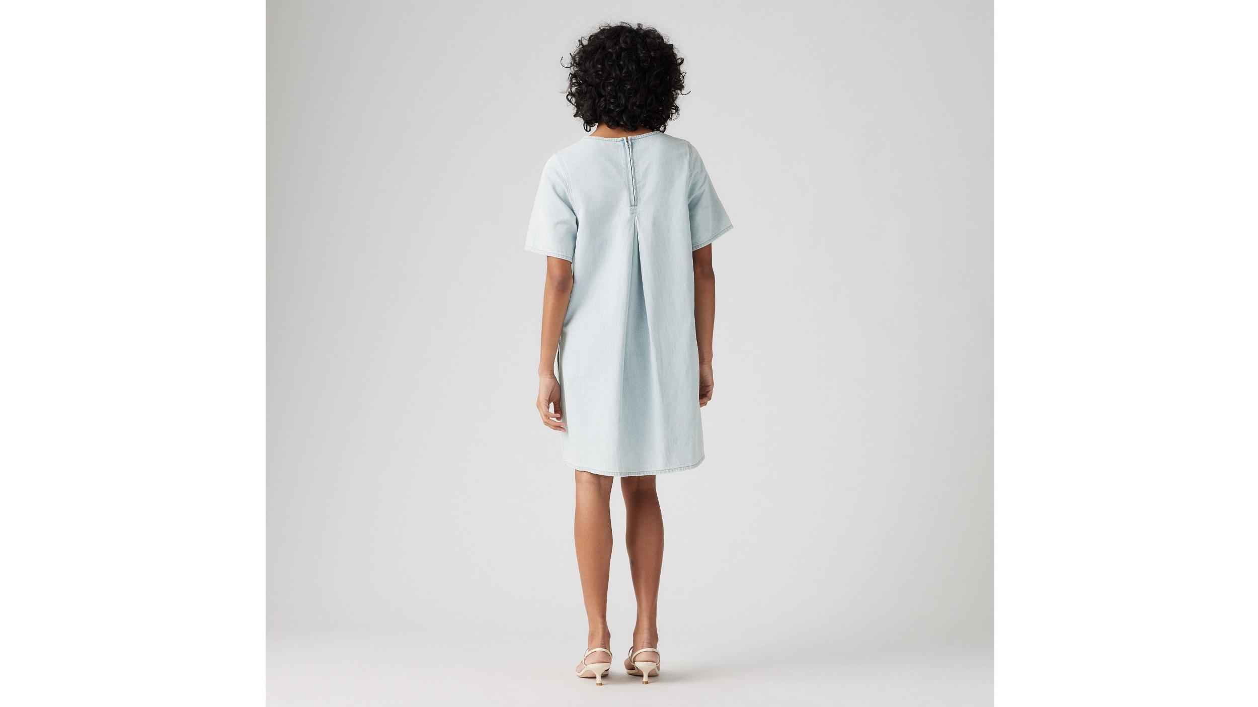 Denim Tee Dress Product Image
