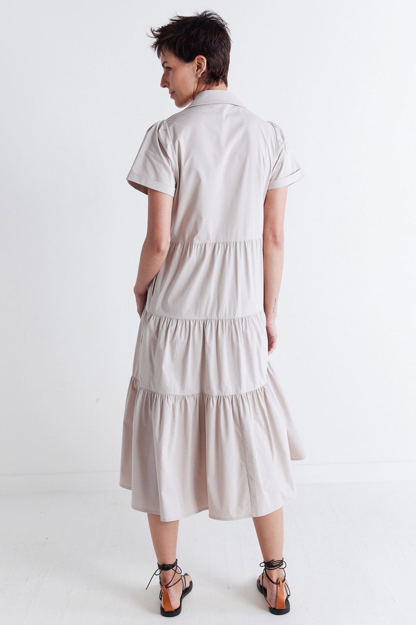 Breaking Free Long Poplin Dress Product Image