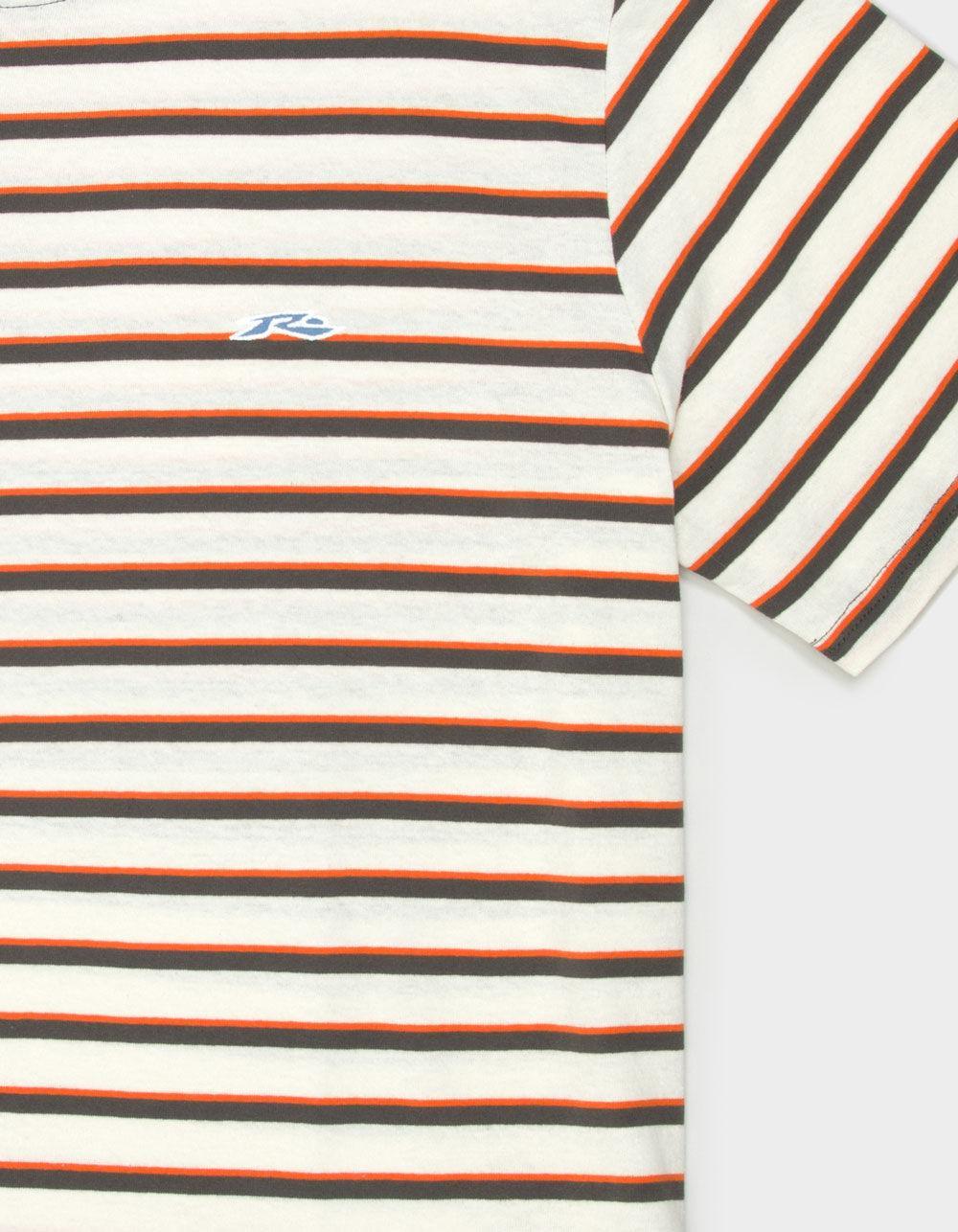 RUSTY Caldore Mens Stripe Tee Product Image