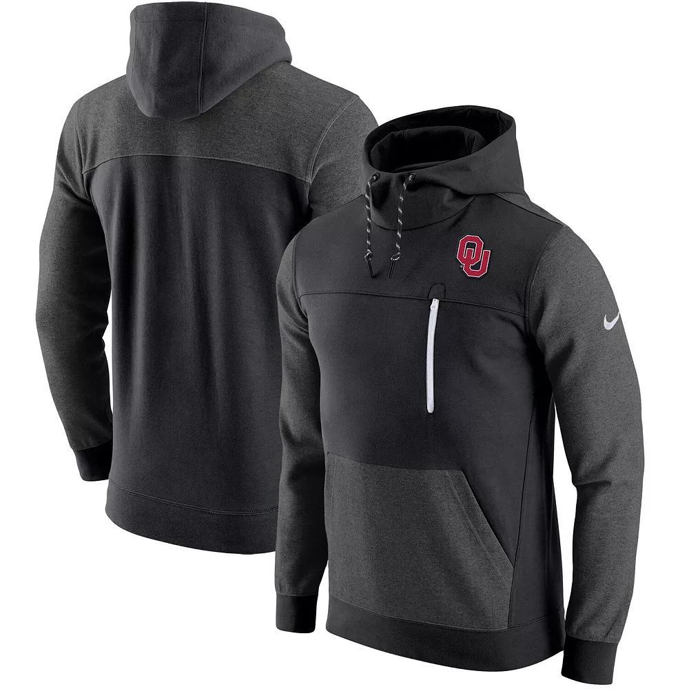 Men's Nike Black Oklahoma Sooners AV-15 2.0 Pullover Hoodie, Size: Small Product Image
