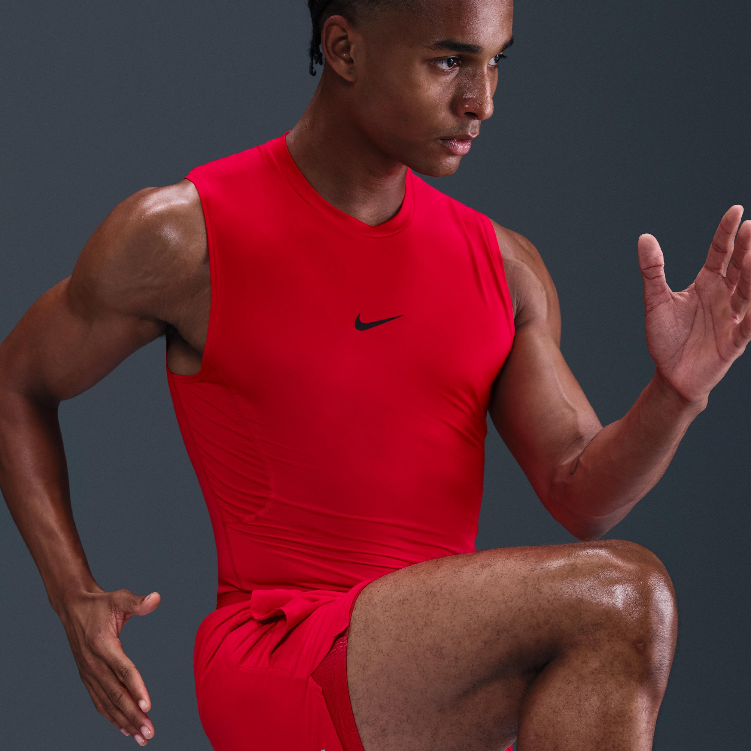 Nike Pro Men's Dri-FIT Tight Sleeveless Fitness Top Product Image