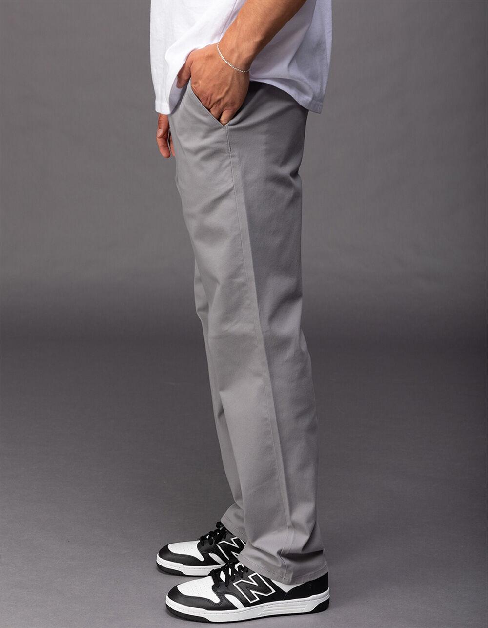 RSQ Mens Slim Straight Chino Pants - LIGHT GRAY Product Image