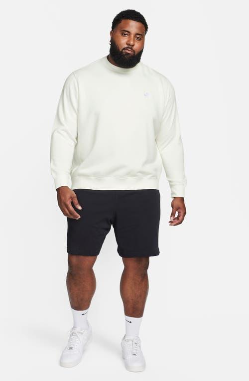Men's Nike Club Fleece Crew, Size: Large, Blue Product Image