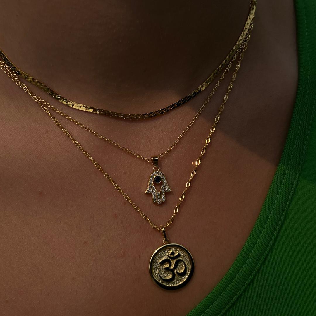 Inner Peace OM Necklace Product Image