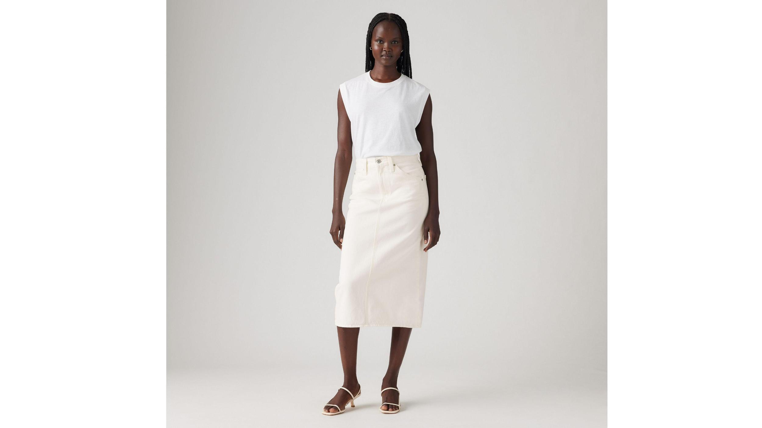 High Rise Slit Skirt Product Image
