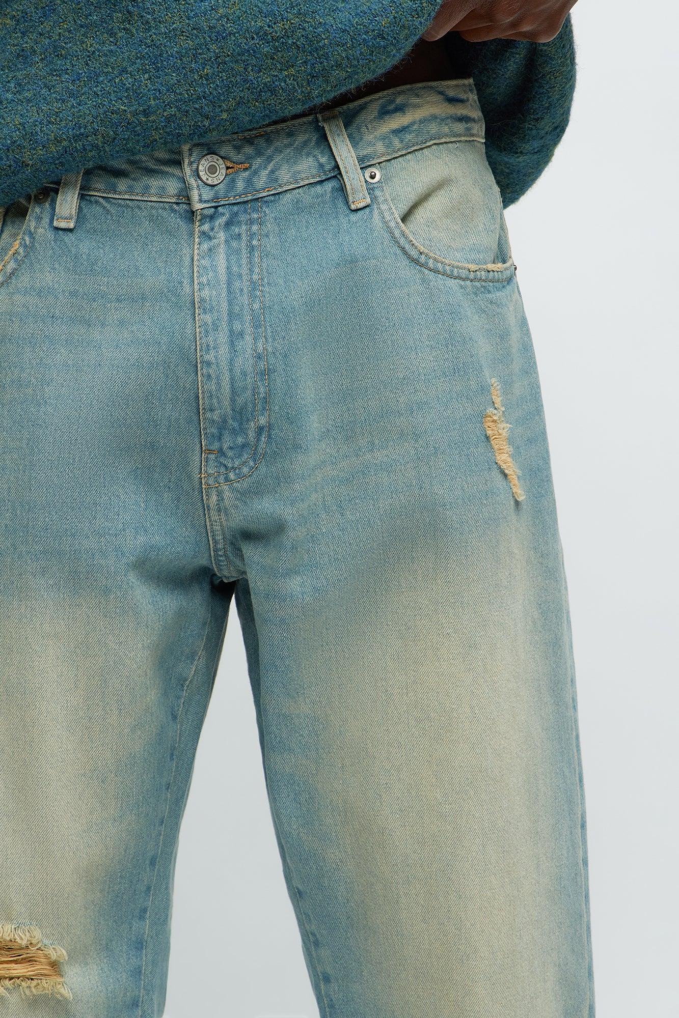 Be Straight Up Jeans - Vintage Blue Wash Product Image