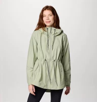 Women's Columbia Lillian Ridge II Rain Jacket, Size: XL, Black Product Image