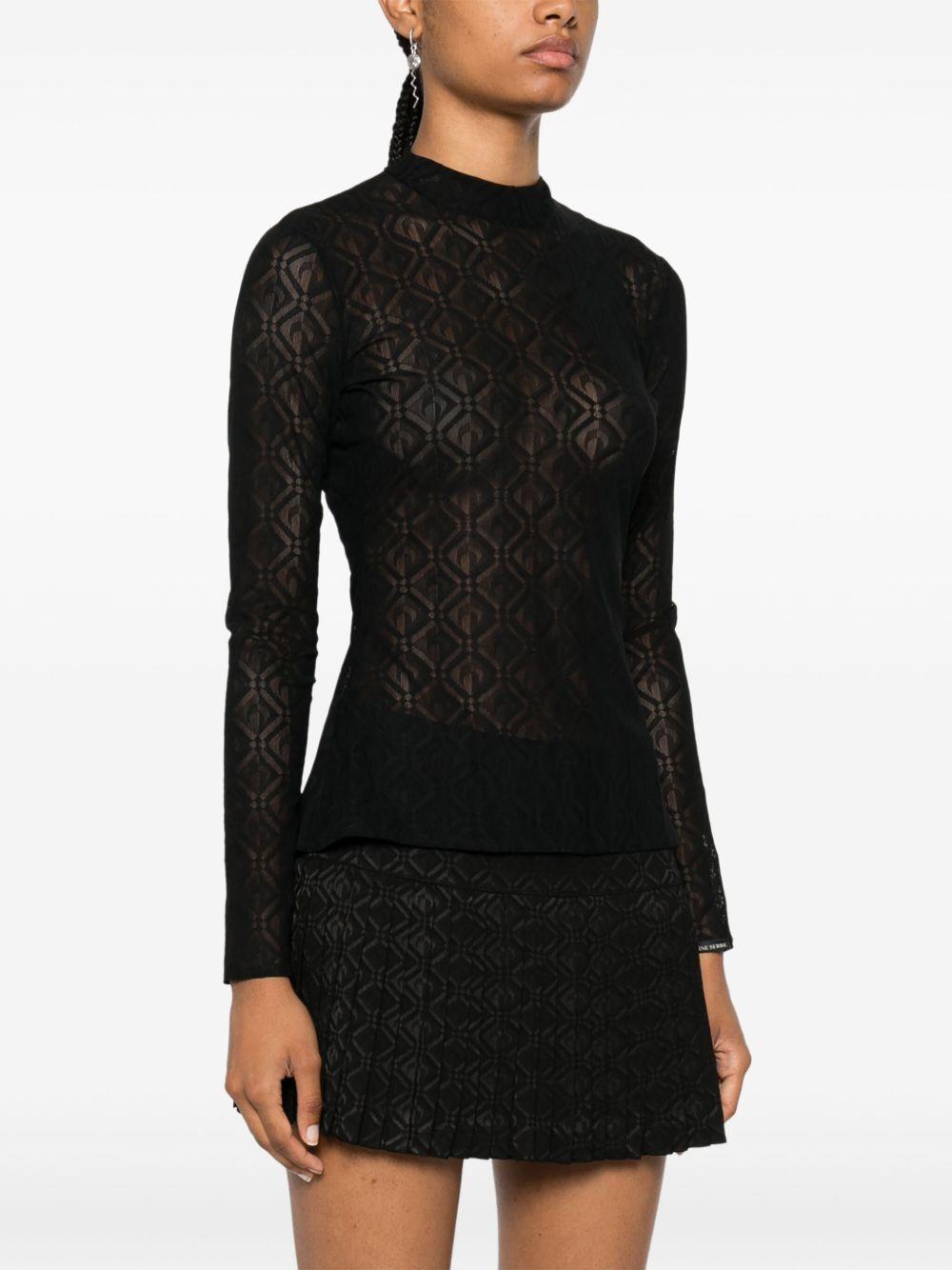 Moon Diamant mesh top Product Image