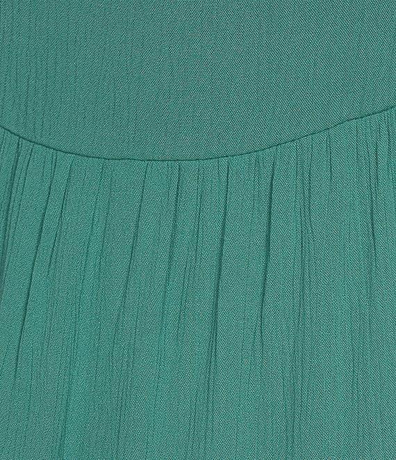 Volcom Beach Moon Stone Gauze Sleeveless Babydoll Dress Product Image
