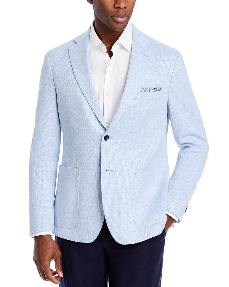 The Mens Store at Bloomingdales Cotton & Linen Jersey Regular Fit Unstructured Sport Coat - Exclusive Product Image