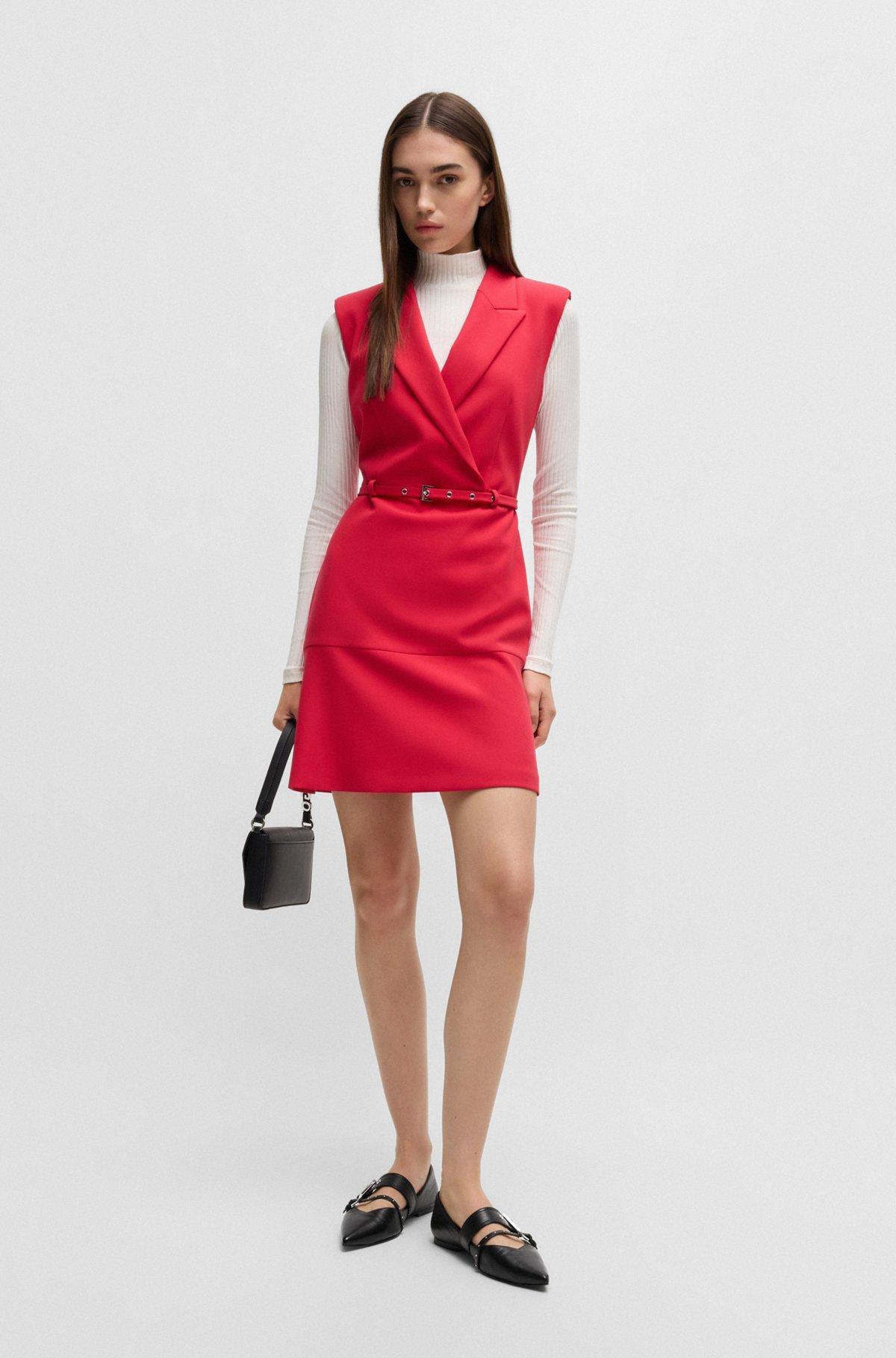 Nappa-leather ballerina pumps with buckled straps Product Image