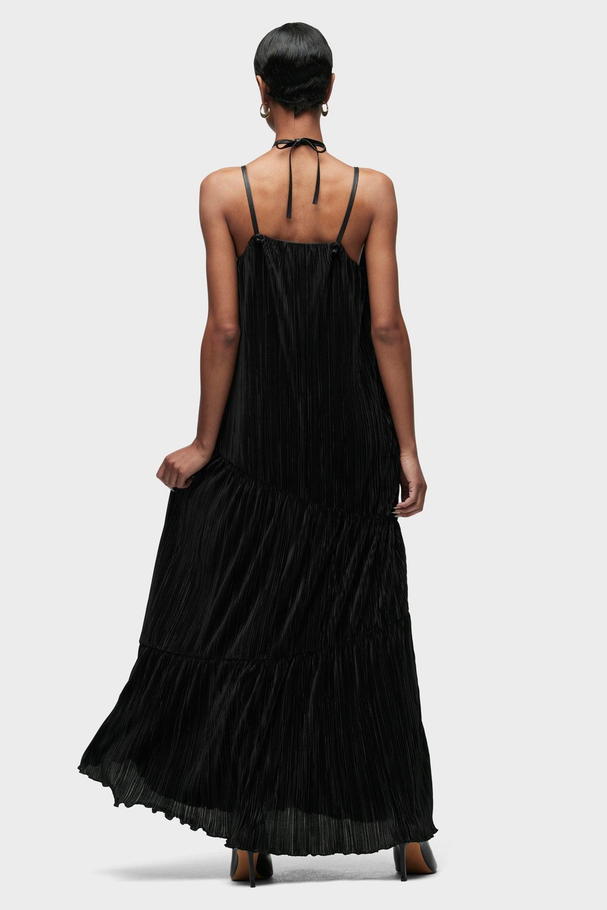 Plisse Tiered Dress Female Product Image