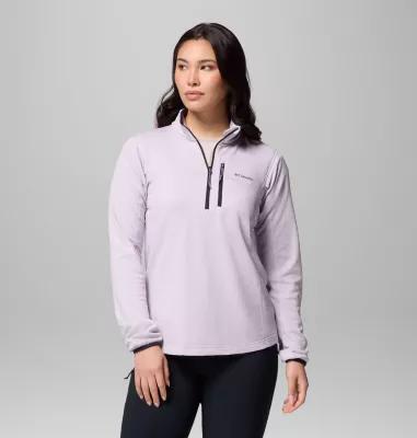 Columbia Women's Essential Hike Grid Fleece Half Zip Jacket- Product Image