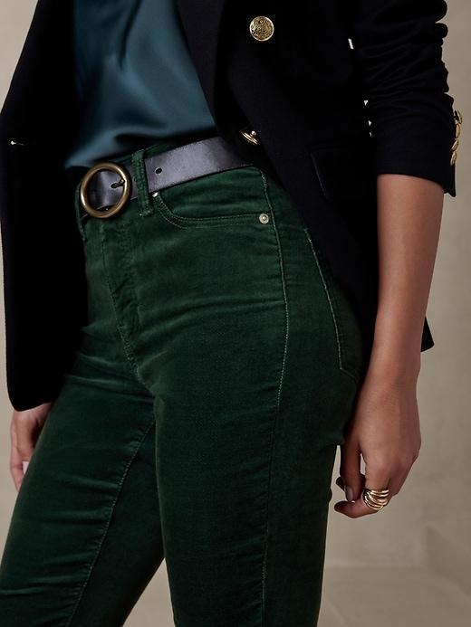 Slim Velvet Jean Product Image