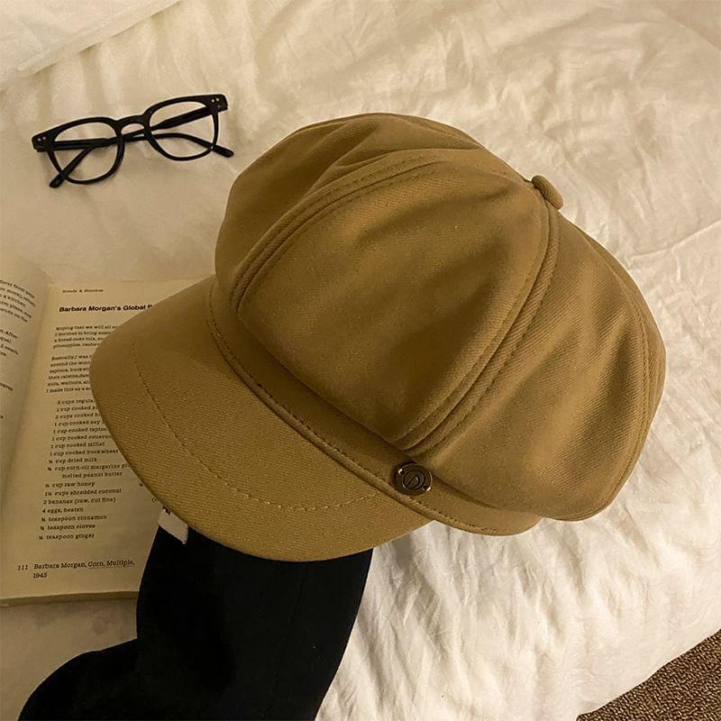 Metal Disc Newsboy Cap Product Image