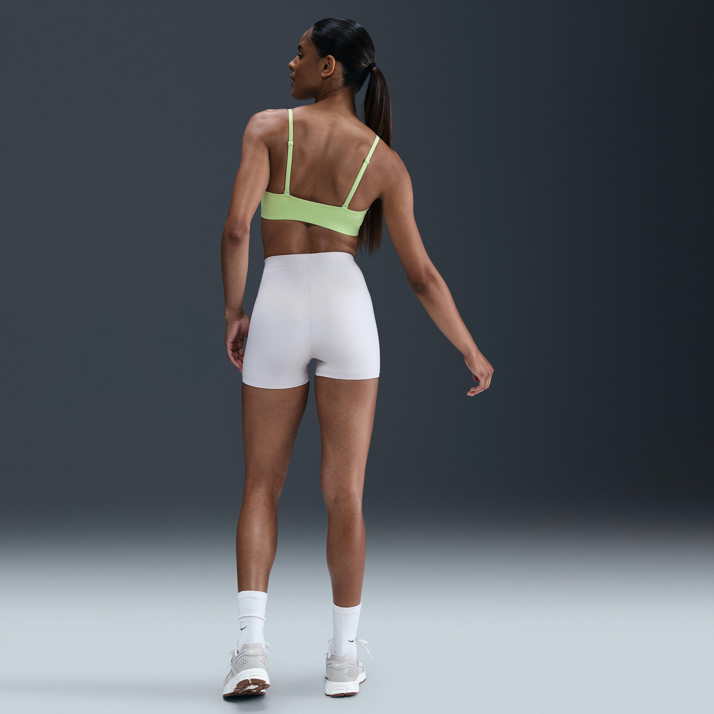 Nike Women's Form Light-Support Non-Padded Triangle Sports Bra Product Image