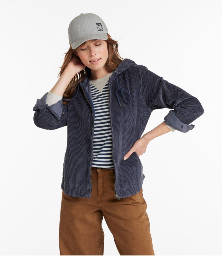 
                            Women's Comfort Corduroy Relaxed Shirt, Zip Hoodie
                         Product Image