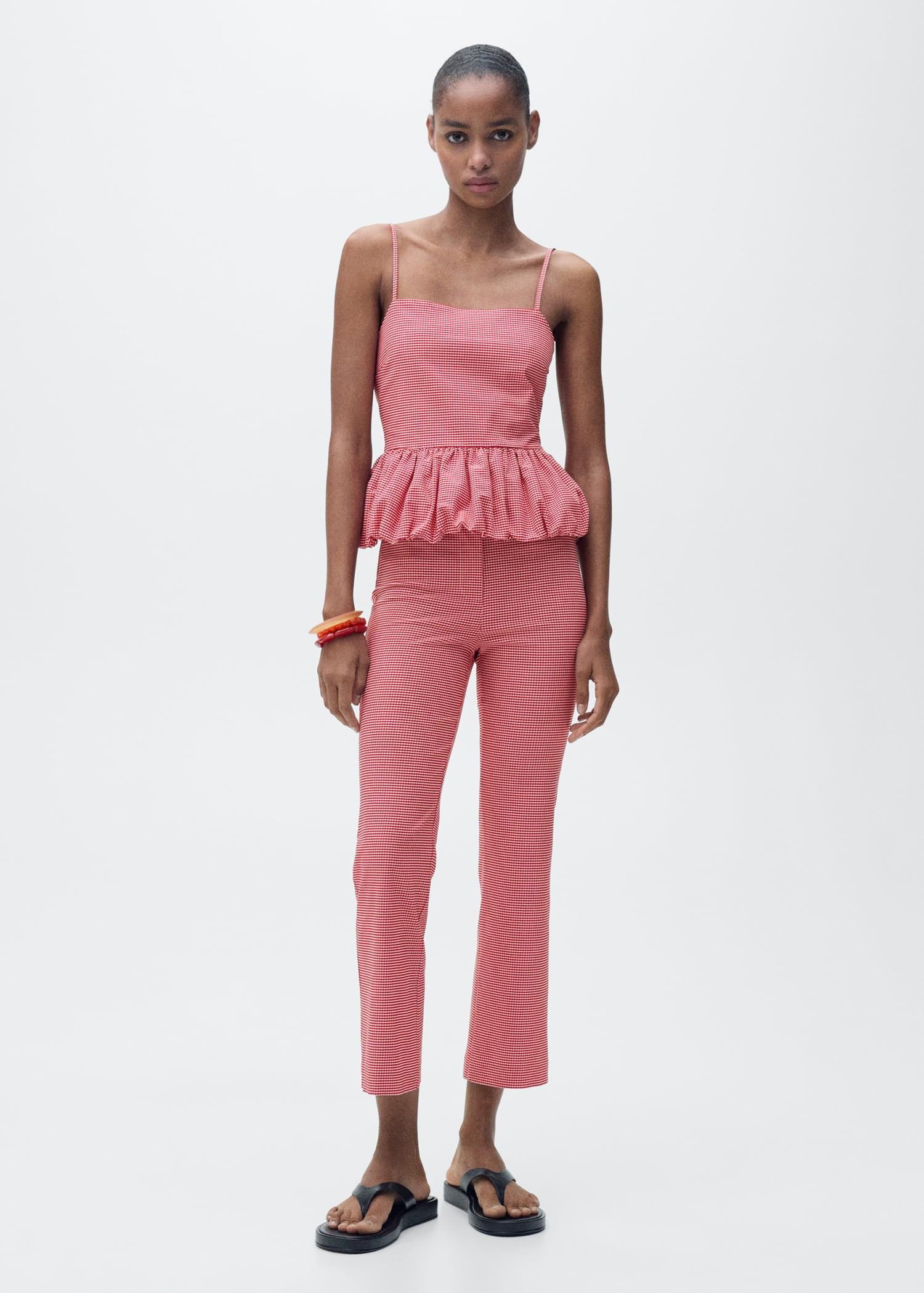 Vichy Top - Women | MANGO USA Product Image