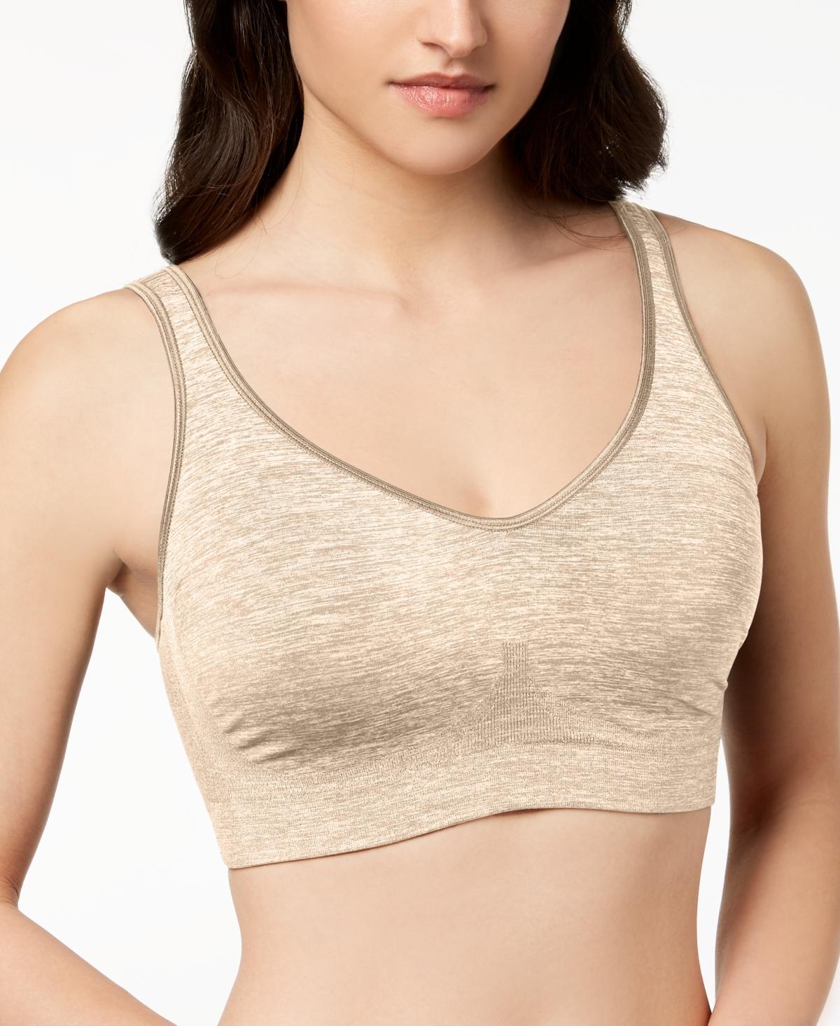 Bali Comfort Revolution Shaping Wireless Bra DF3488, Womens Blue Dot Product Image